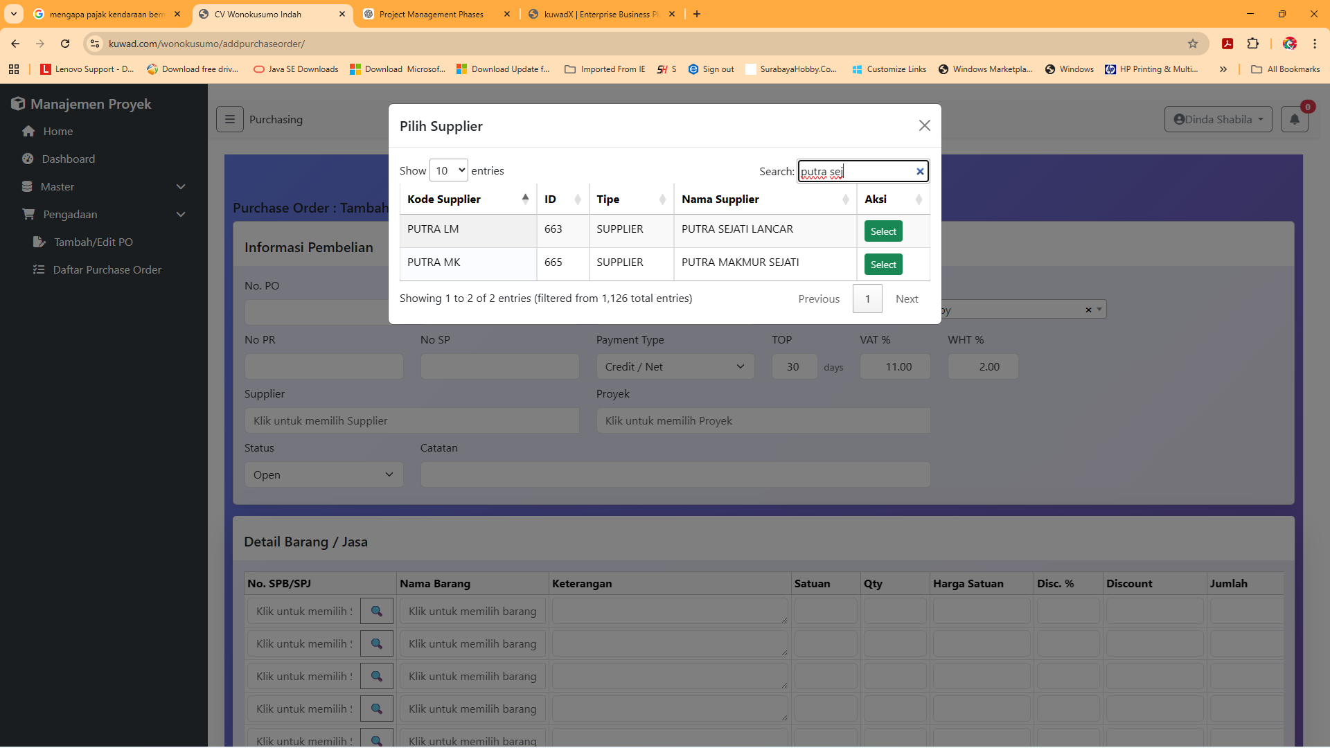 Finance Demo